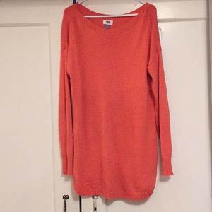 Coral old navy sweater